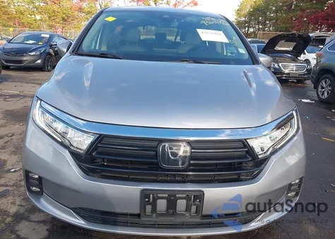 2022 Honda Odyssey Ex-L из США, поврежденный, VIN 5FNRL6H77NB059655